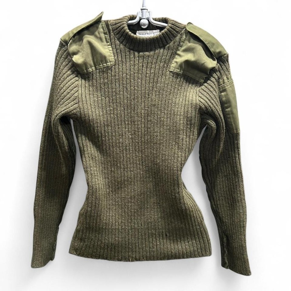 green british home knit vintage sweater‎ size small